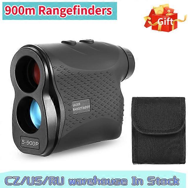 Golf Rangefinder Laser Distance Meter hunting 600m Tape measure Speed Tester Golf Slope Adjusted Mode Flag-Lock Telescope