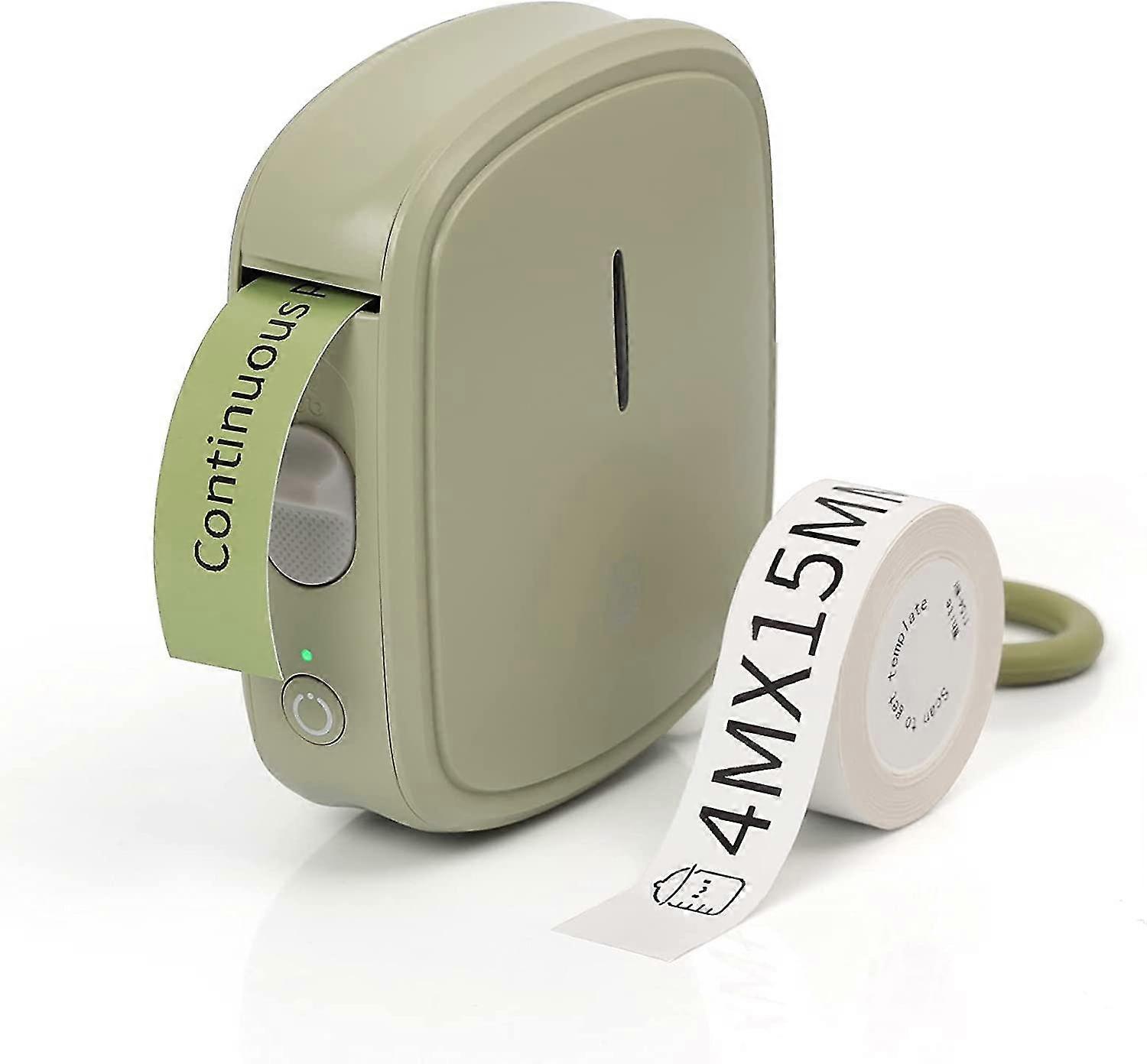 Label Makers Machine With Tape Built-in Cutter Portable Bluetooth Handheld Sticker Printer For Home Office Organization Ios Android Multiple Templates