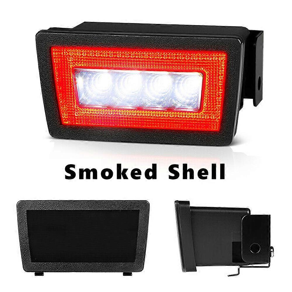 Canbus F1 Style strobe LED Rear Fog Light Kit For 2011-up Subaru WRX STi Impreza XV LED Rear Fog, Tail/Brake 12V Red