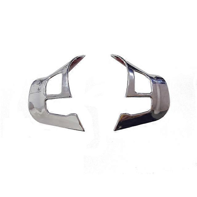 3 Pcs/Set Sticker Steering Wheel Frame Covers Button Trim For Peugeot 2008 208 GTI 2014 - 2018 Car Interior Accessories