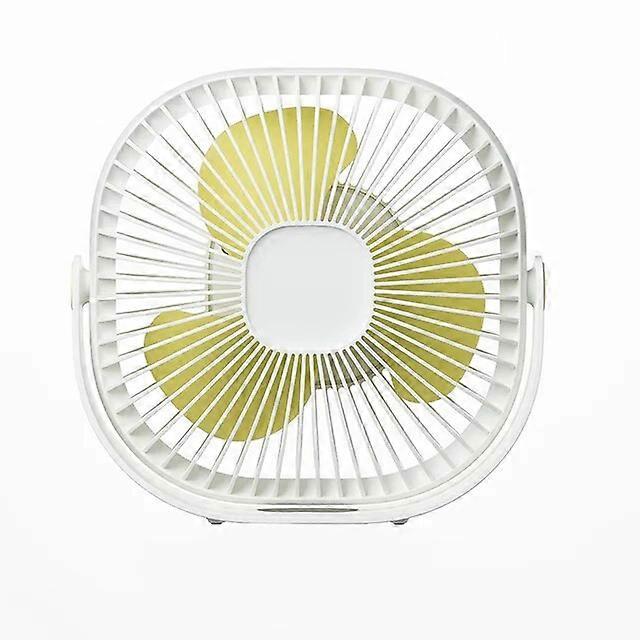 Powered Hand Fans 1Pcs mini desktop fan, 3-speed 6-inch small USB portable fan, USB plug mini cooling fan, 360 rotatable silent desktop fan