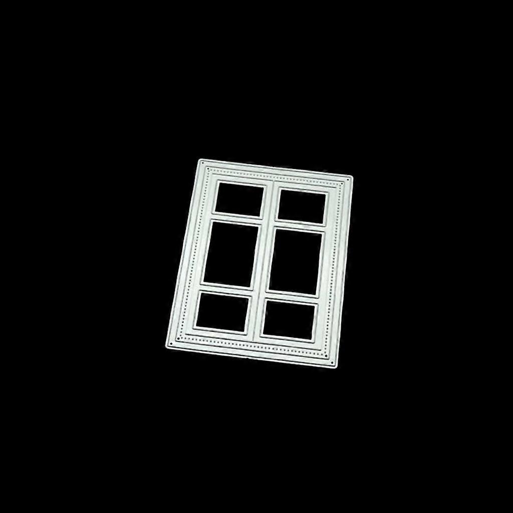 Window Cutting Dies Stencil Exquisite Scrapbooking Embossing Mould Template