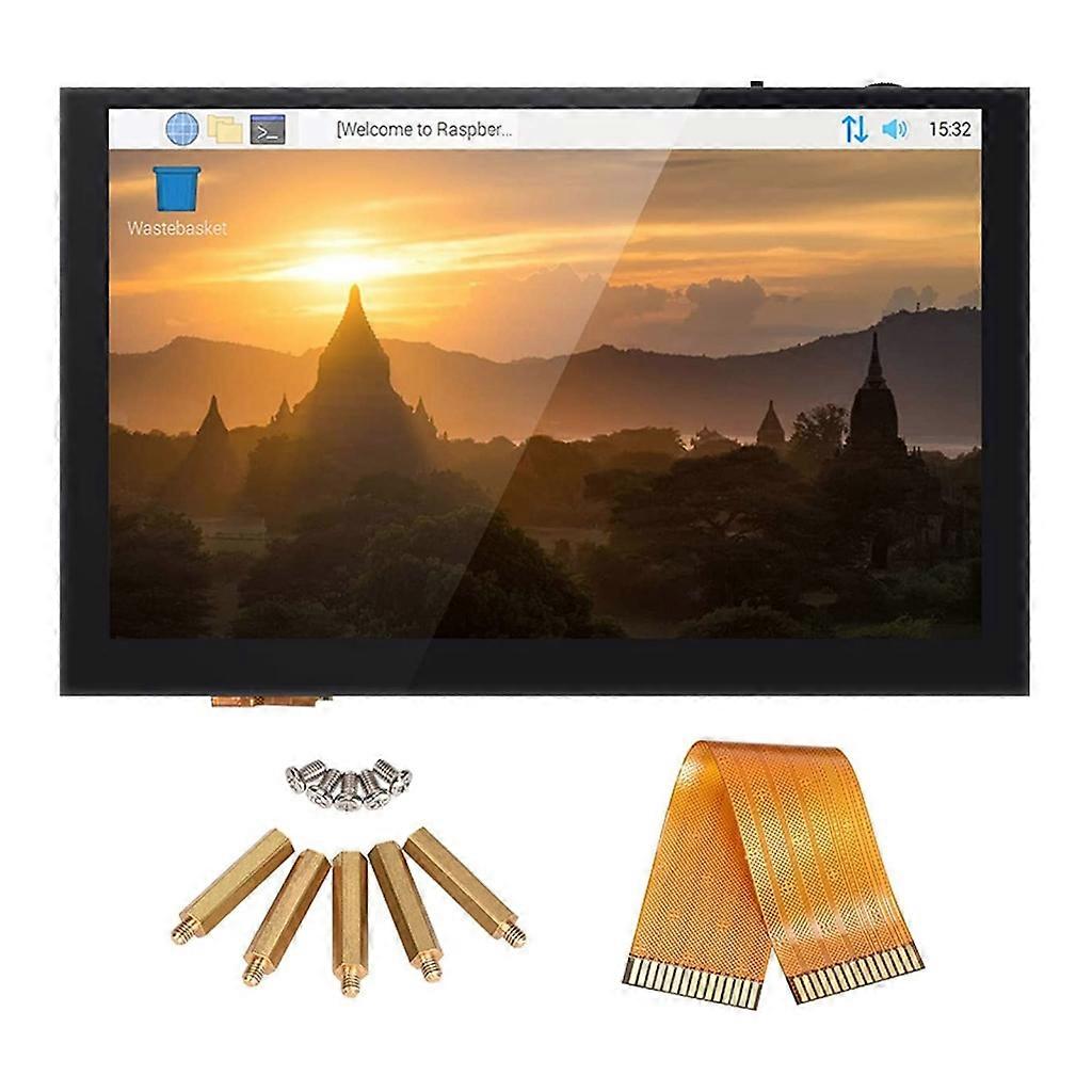 Pieza de impresora 3D para el accesorio de placa base de la pantalla LCD de RaspberryPi