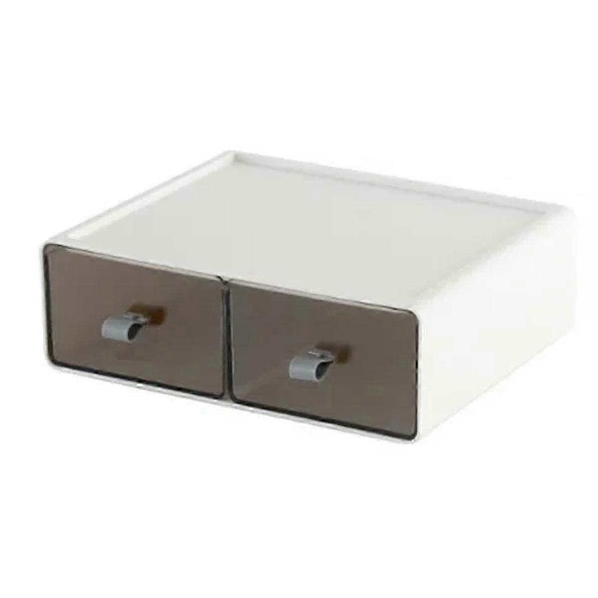 نوع الدرج تخزين مستحضرات التجميل مكتب سطح المكتب القرطاسية التشطيب مربع التشطيب مزيج مجاني متعدد الطبقات صندوق تخزين قابل للتكديس ب