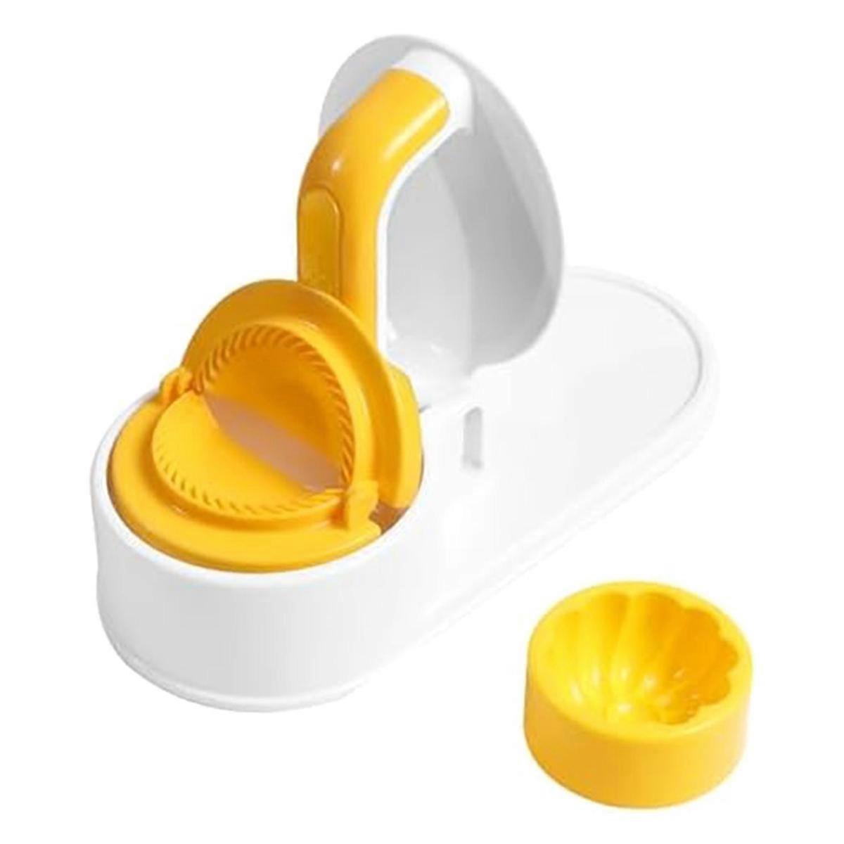 Dumpling Mold, 2pcs Dumpling Maker & Press Mold, Multifunctional Dumpling DIY Making Tool,Convenient Durable Rinseable C