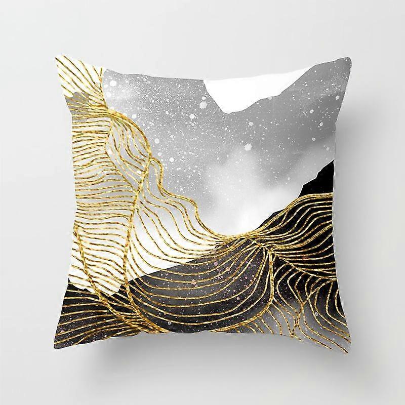 Tryck örngott Soffa Kuddfodral Design Stil -1112