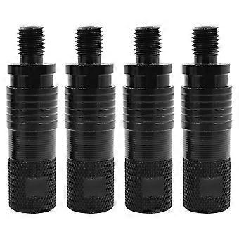 4pcs Fishing Rod Pod Conector Liberação Rápida Mordida Alarme Banco de Pesca Suporte suporte suporte de