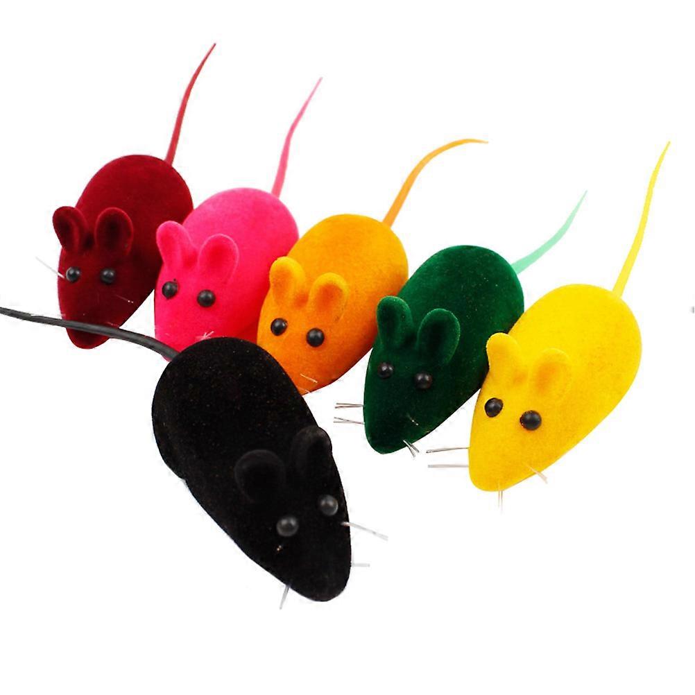 20 PCS Herbe à chat Souris Jouets Chats Chaton Souris Jouets Fourrure Souris Chat Jouets Souris Jouet Chat Jouet Souris