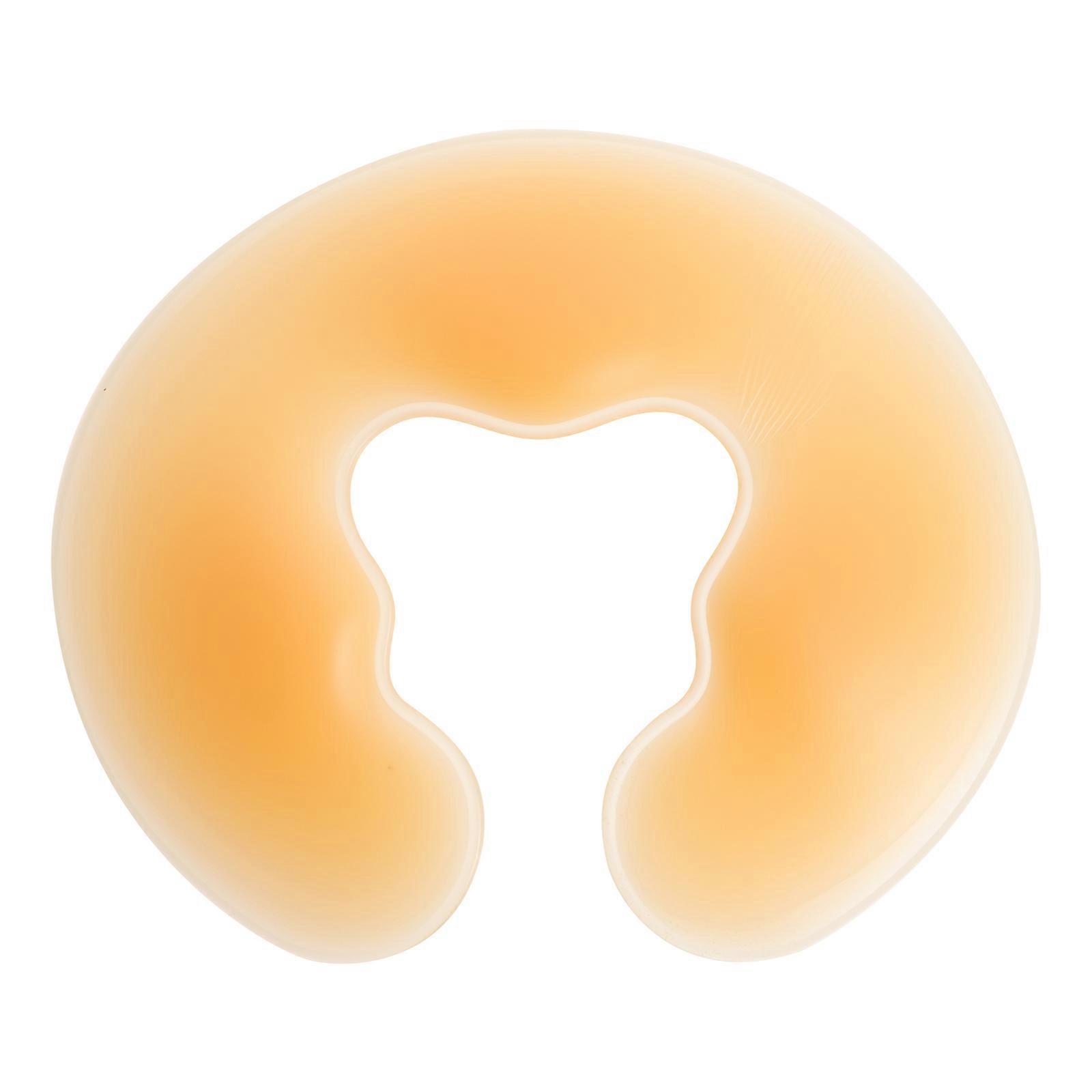 Spa Salon Face Down Pute U Shape Pillow Vaskbar gjenbrukbar silikon pute