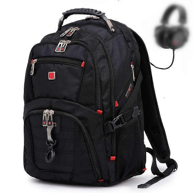 Mochila de negócios masculina 17,1 polegadas/15 polegadas mochila portátil