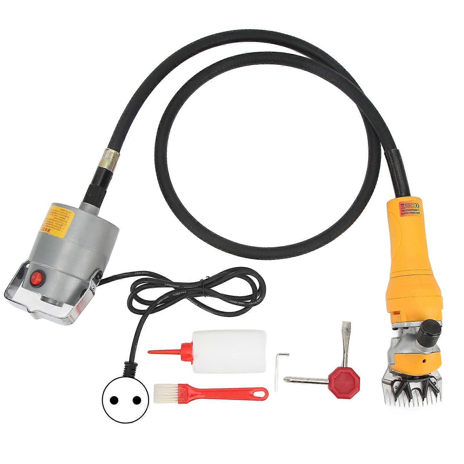 1000W High Power Electric Sheep Clipper 13 Tooth Farm Livestock Shearing Grooming Machine Kit EU Plug 220-240V