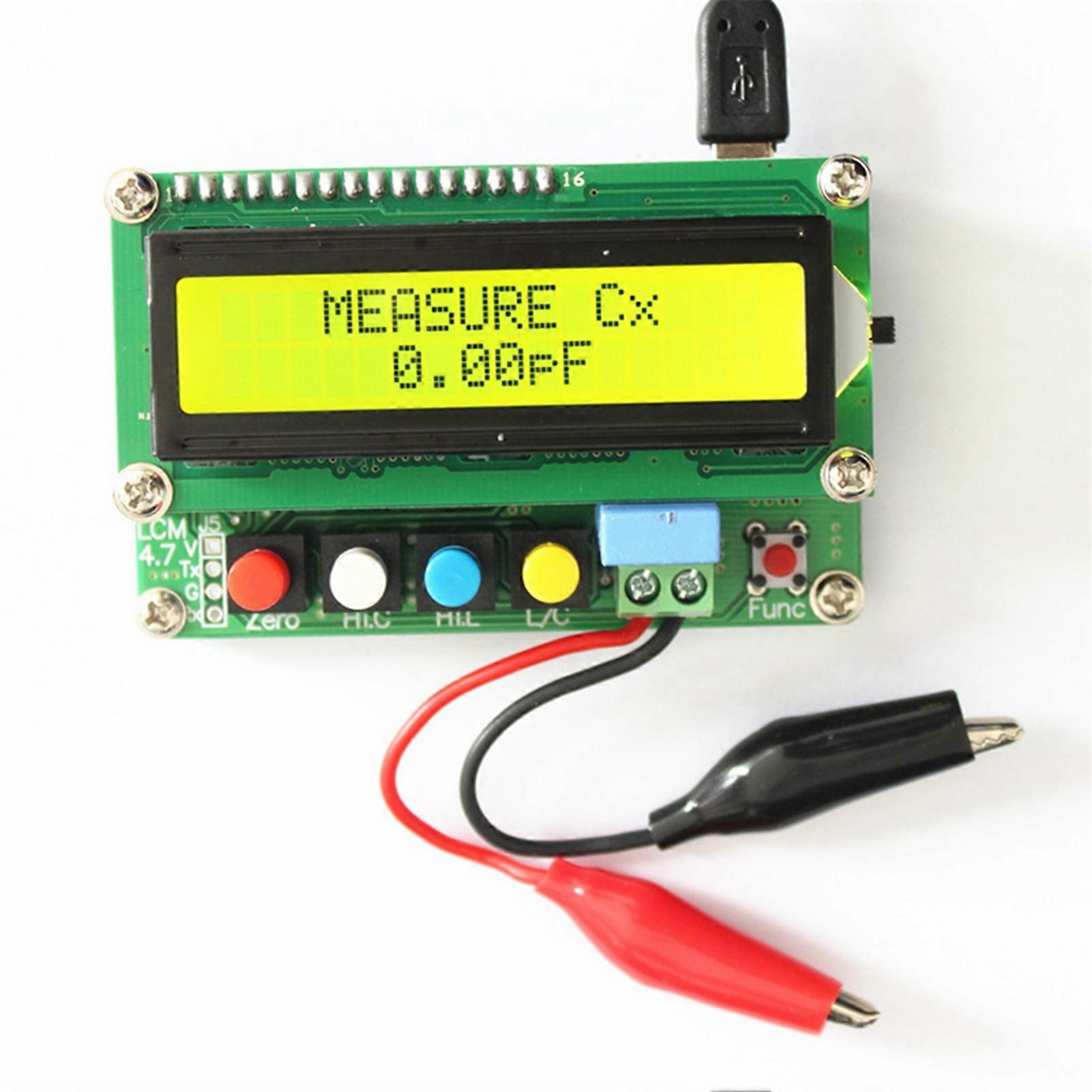 LC100-A Digital LCD High Precision Inductance Capacitance L/C Meter Capacitor Mengxi