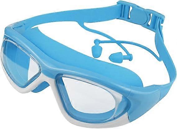 Simglasögon, Justerbara Simglasögon för Män Kvinnor & Simglasögon med öronproppar, Anti-Fog Clear Vision