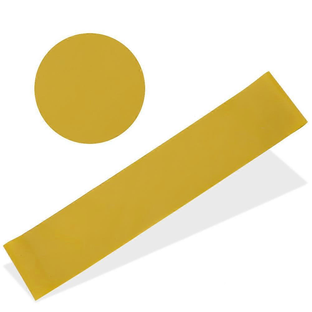 Elastic Exercise Resistance Bands Yoga Gym Home Training Ankle Leg Stretching Loop Yellow