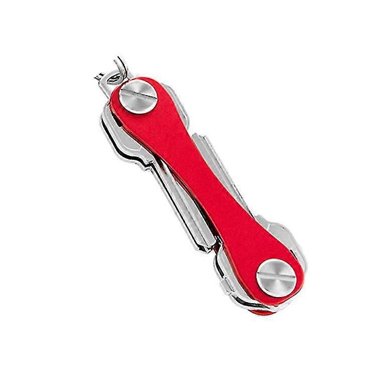 Smart Keychain Mini Keychain Aluminum Alloy Key Clip Metal Key Organizer Key Chain Key Receiver Storage Box
