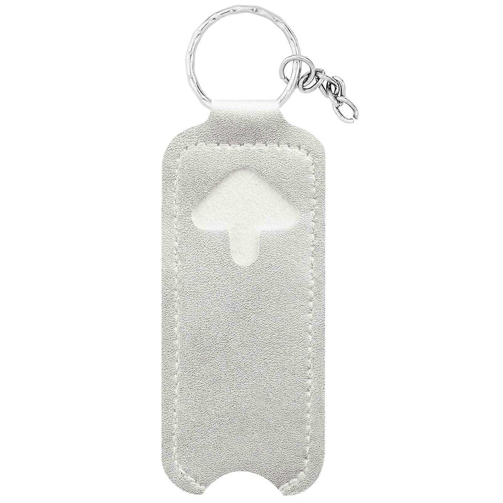 Lipstick Storage Bag Small Portable Lip Balm Bag with Keychain Convenient Lipstick Carrying Case for Outdoor