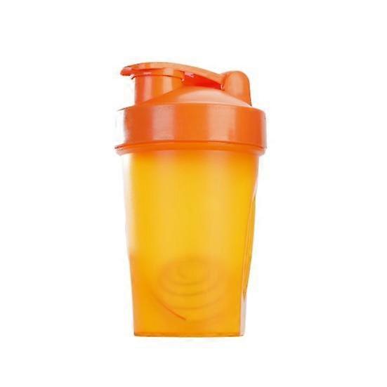 400ml Protein Shaker Bottle with Mixing Ball Leak-Proof Design Sport Shaker Bottle Lightweight Plastic Blender Bottle