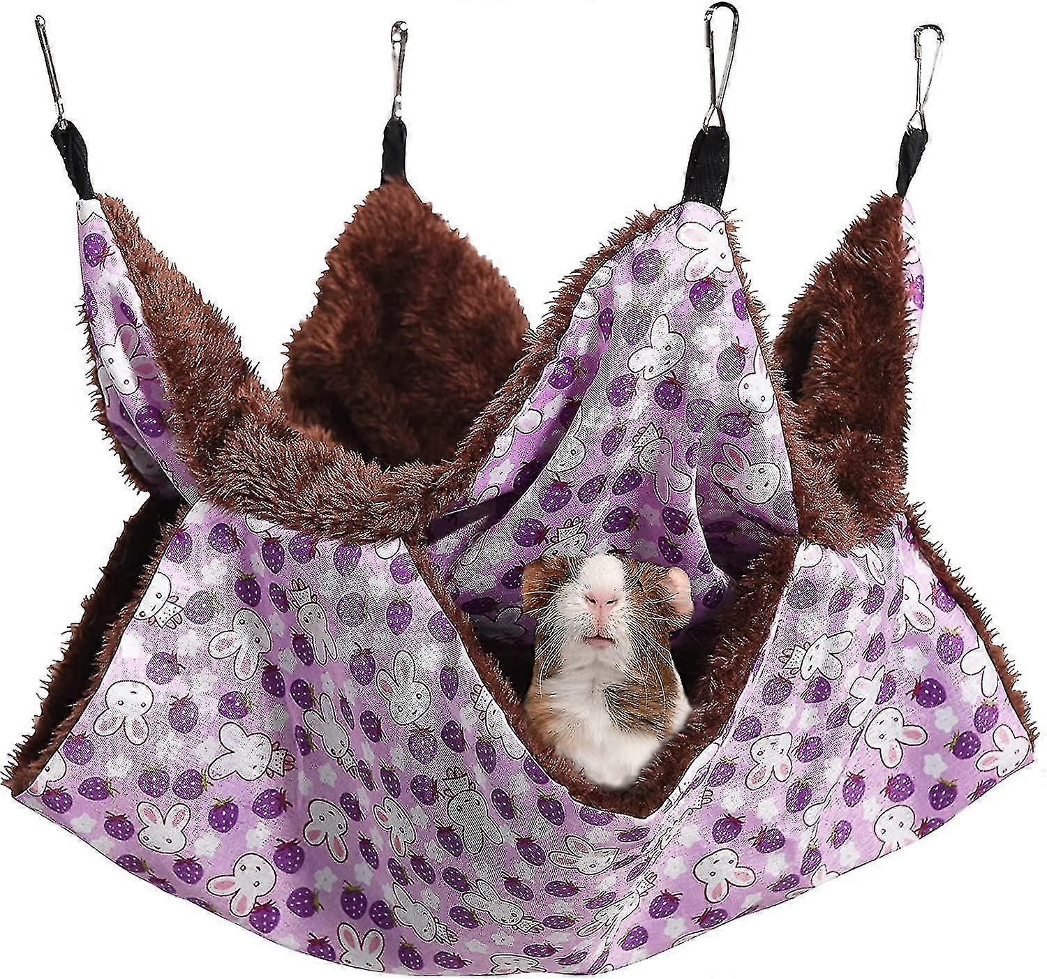 Pet Cage Hammock, Bunkbed Sugar Glider Hammock,  Pet Accessories Bedding