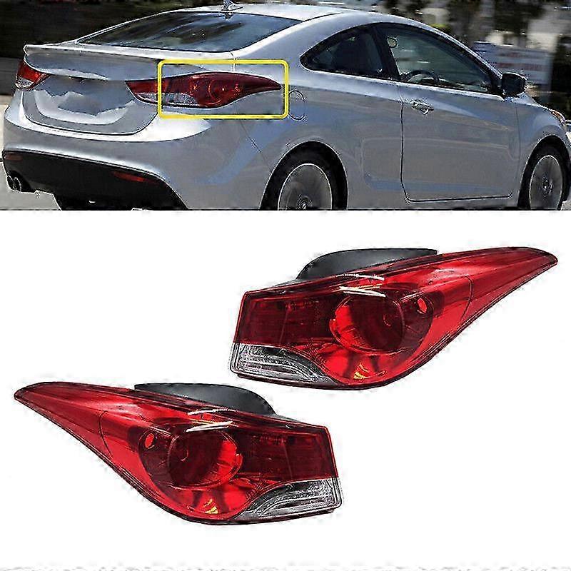 Outer Tail Lights for 2011-2013 Hyundai Elantra Pair