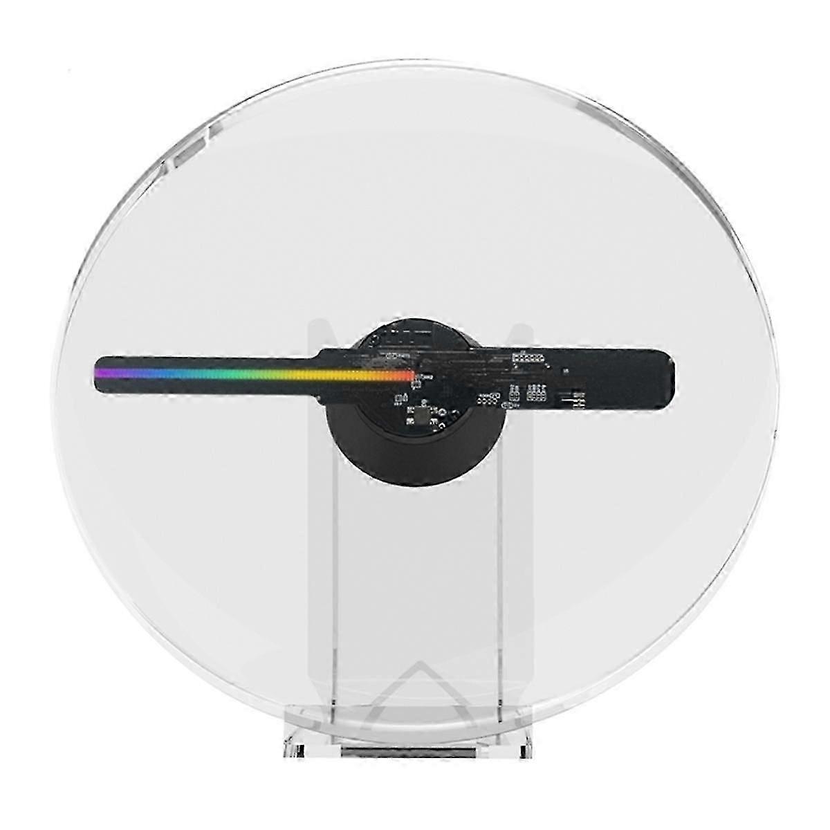 3d Holographic Projector Desktop Led Fan Screen Safe Mobile Wifi Control Diy Image Hd Holographic N