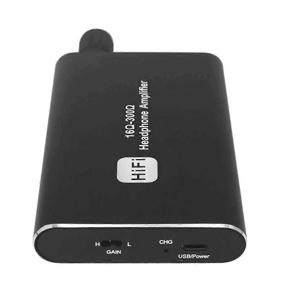 1 Set Headphone Amplifier 3.5mm AUX Audio Receiver Music Player Mini HiFi Earphone Amplifier for Phone Computer