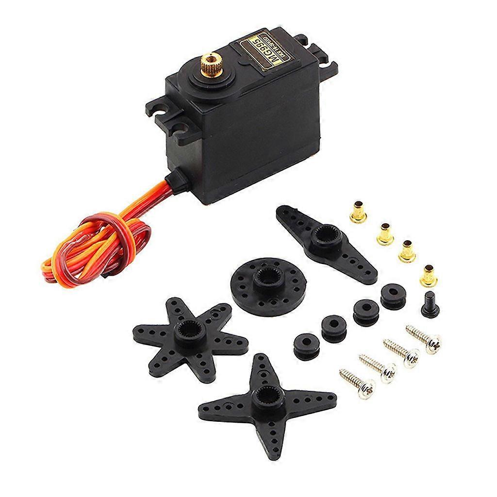 MG995 180 ° High Torque Metallgetriebe RC Servomotor für Boote Hubschrauber Auto Set (Spielzeug Spielsets)