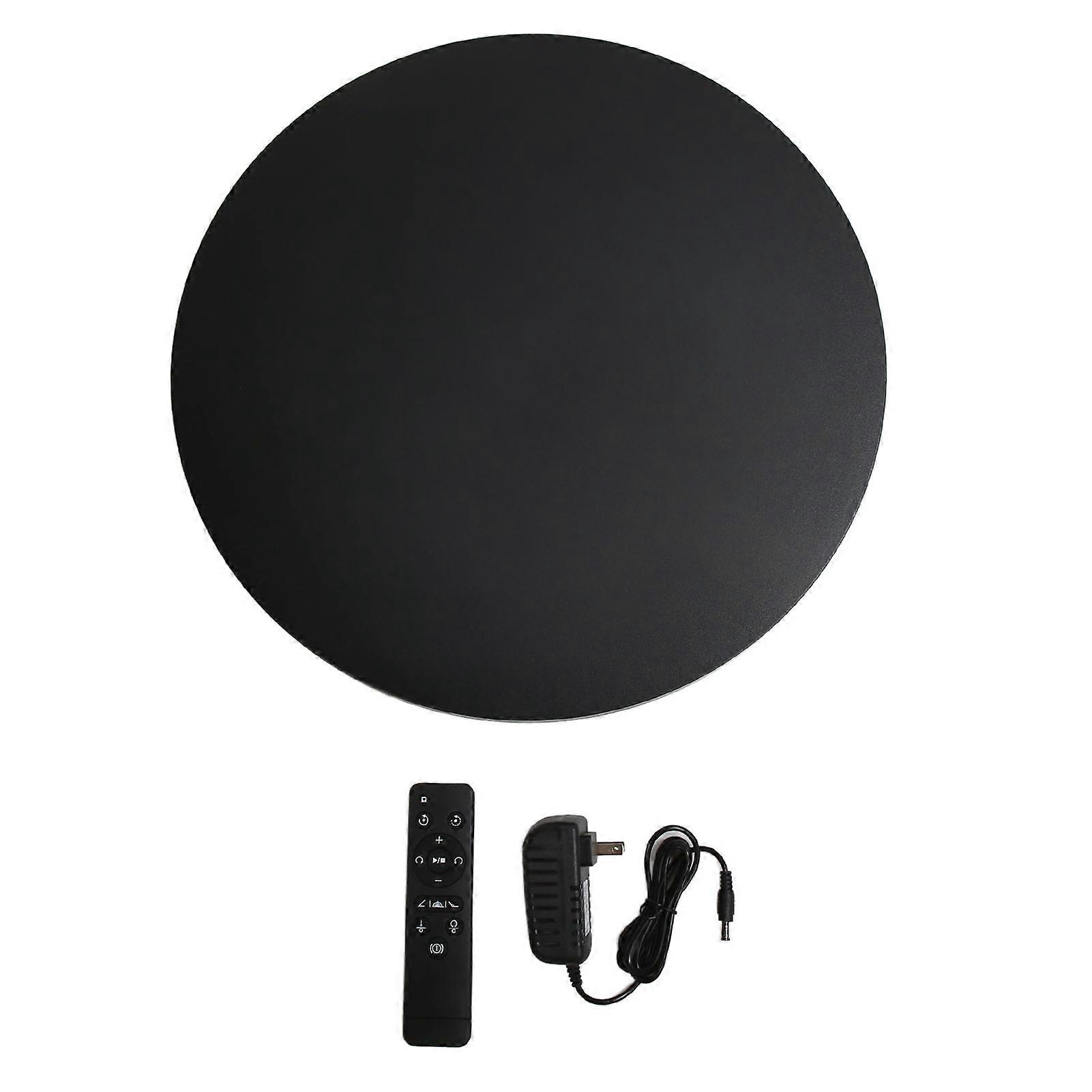 360° Rotating Display Stand 42cm Electric Turntable with Remote for Photography