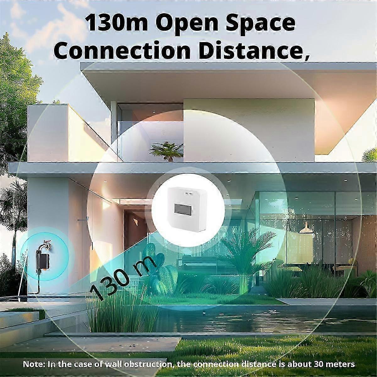 Zigbee Smart Water Valve Smart Timing Irrigation Switch Ip55 Automatic Irrigation Easy Install Remote Control A