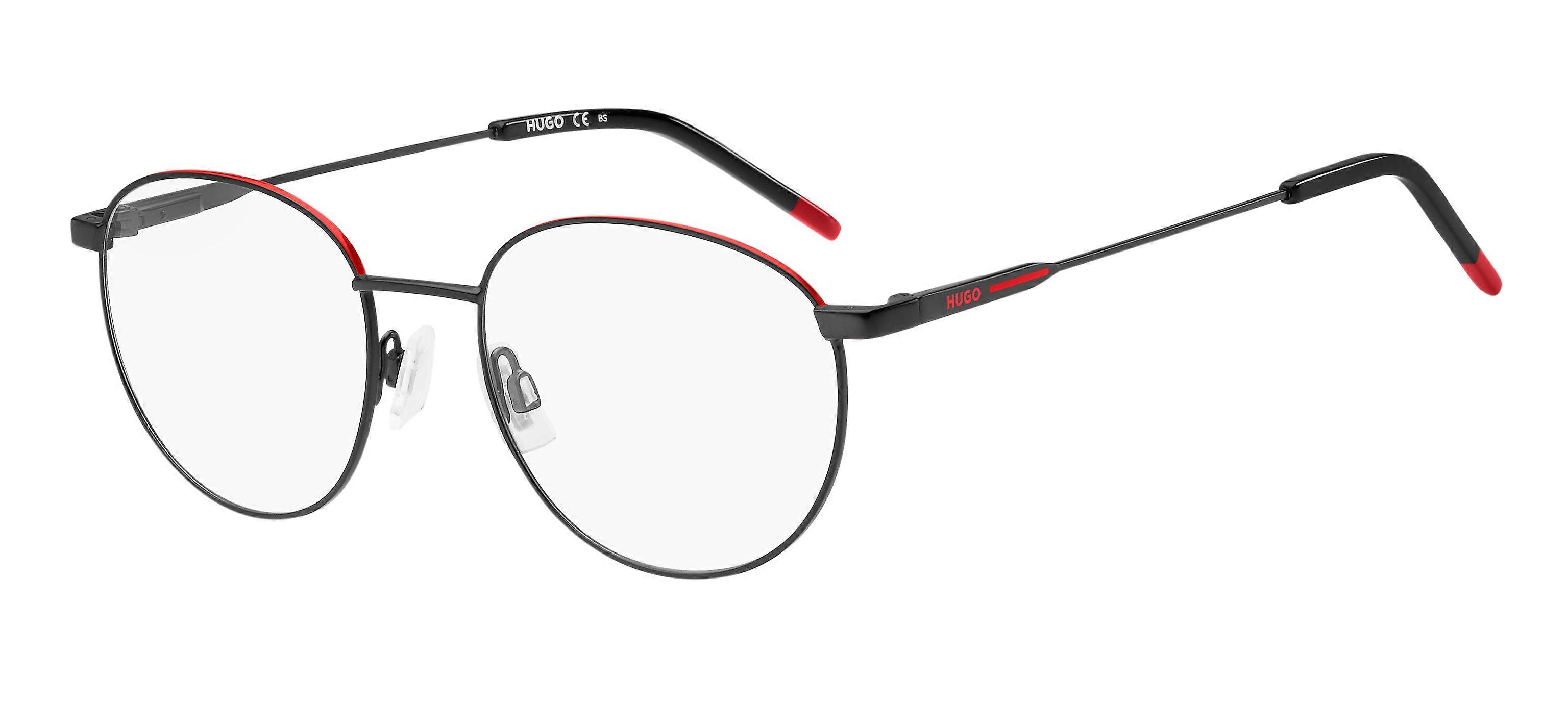 Eyewear Frames HUGO HG 1180 BLX MATTE BLACK RED 53/19/145 MAN
