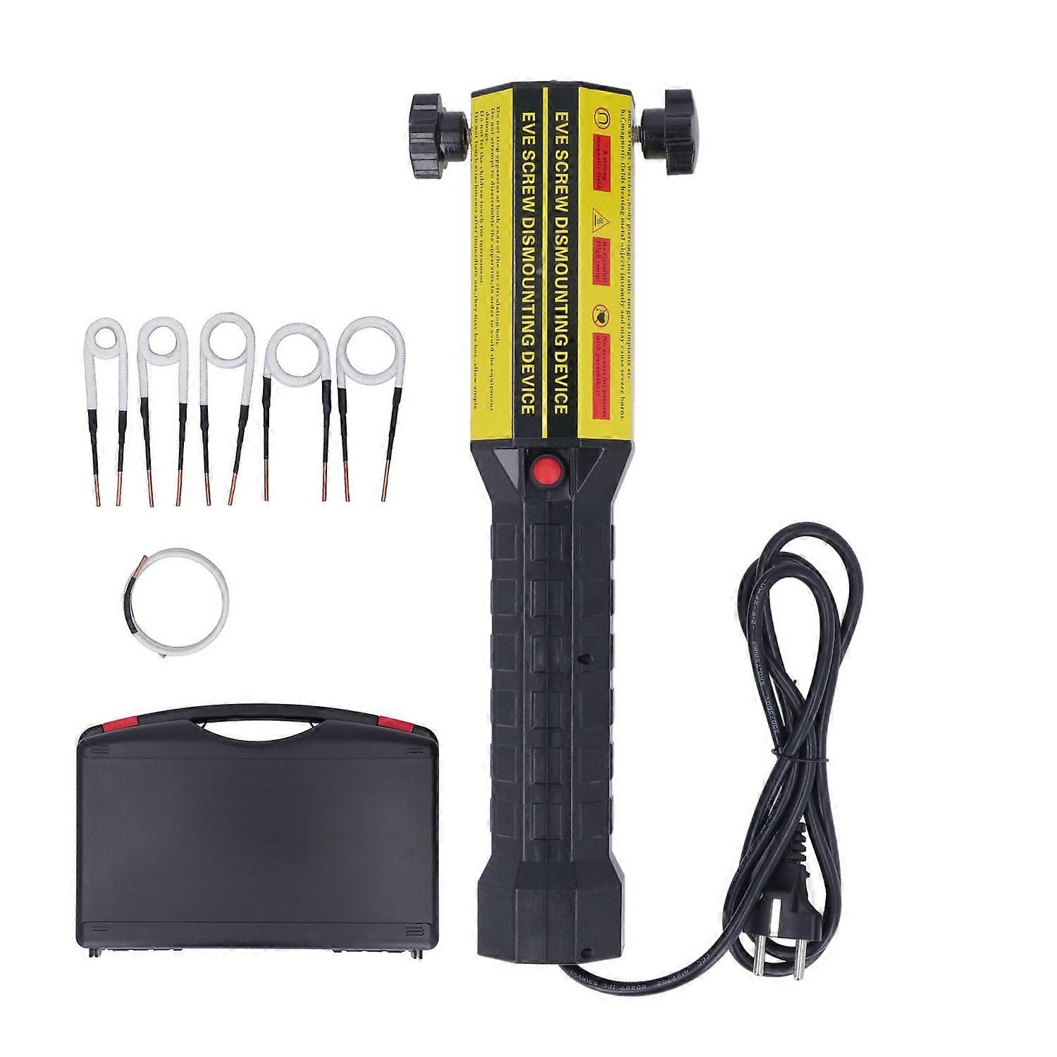 Electromagnetic Induction Heater Coil Kit Handheld Heat Induction Tool for Screw and Nut Removal 180