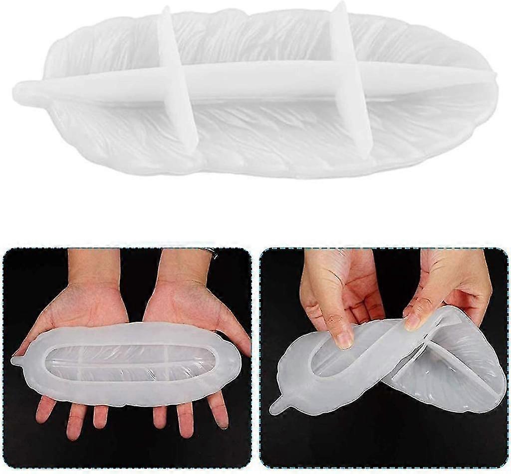 Feather Shape Epoxy Resin Molds,casting Silicone Mold,epoxy Resin Molds,silicone Mold Casting Mold For e Decoration Crafts