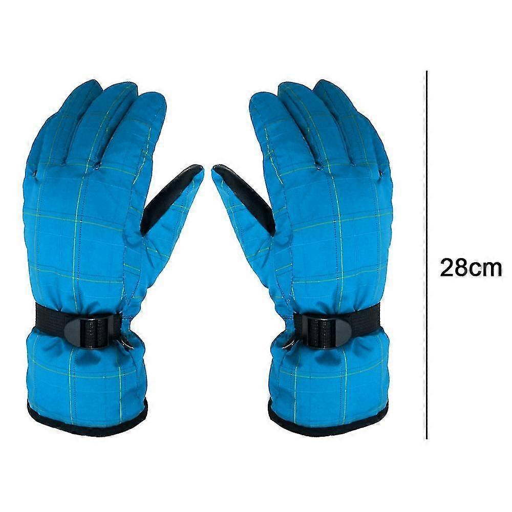Skiing Gloves, Snow Gloves Touchscreen Waterproof Windproof Ski Gloves, Winter Warm Gloves