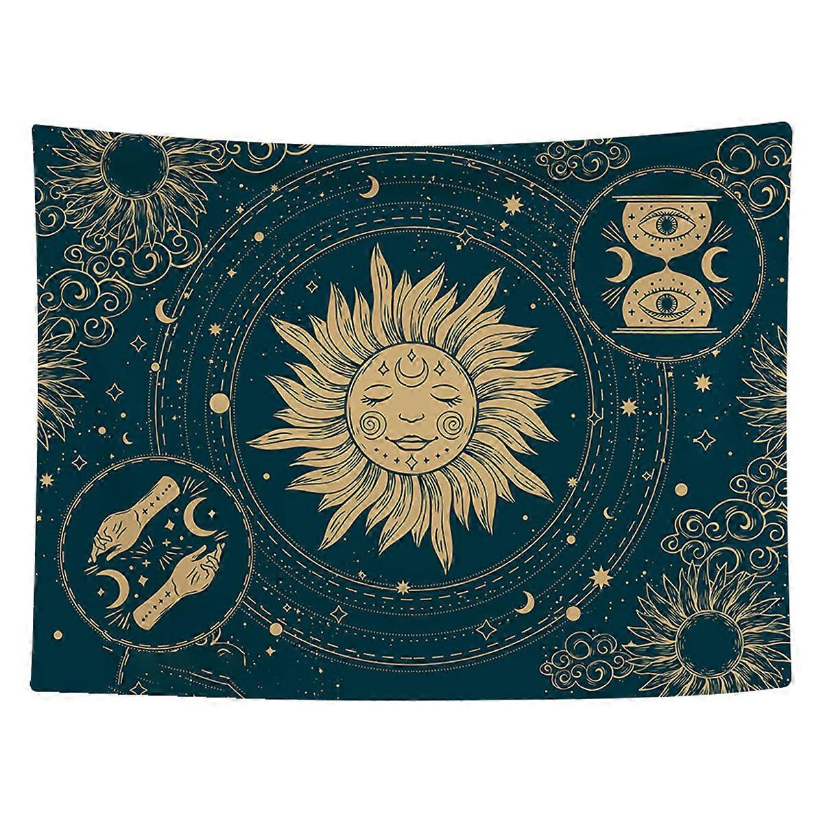 Tapestry, Sun Moon, Wall Hanging, Decoration