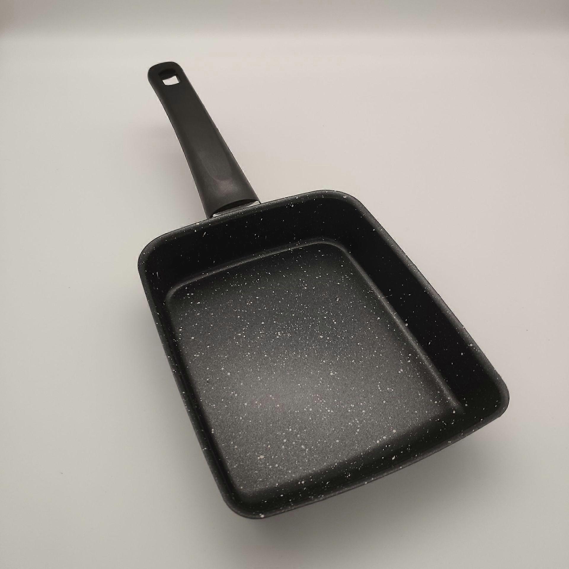 Frying pan rectangular pancake steak thick egg frying pan household fried egg non-stick pan
