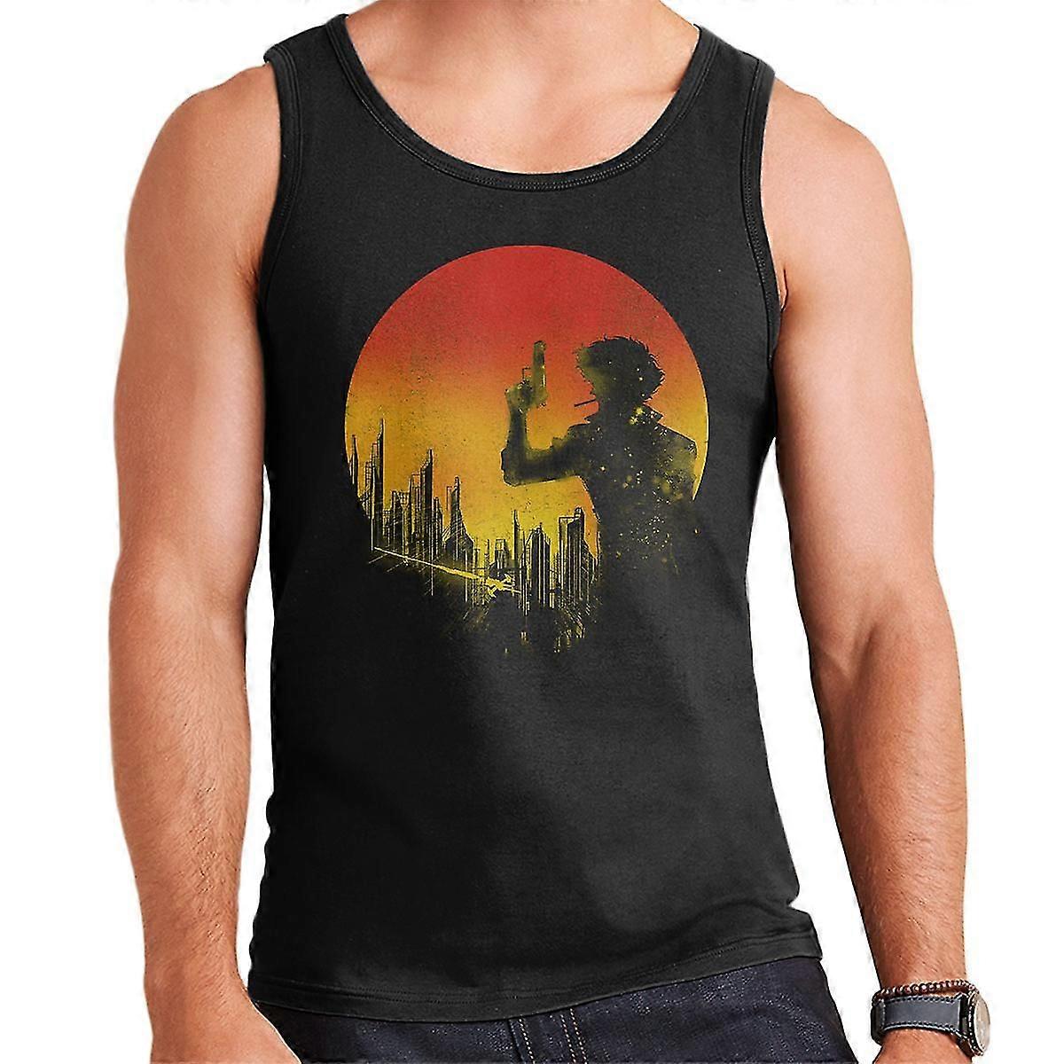 Chaleco Spike Spiegel Cityscape Sunset Bebop - Hombre
