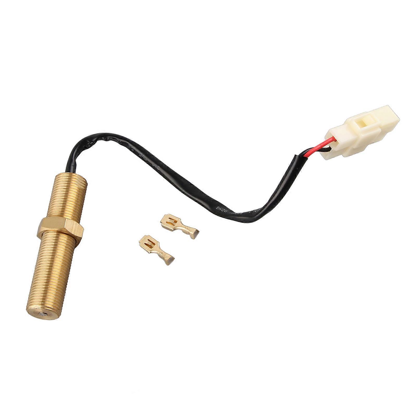 M18 Rotate Speed Sensor with 2 Output Terminals IP44 Magnetoelectric Diesel Generator Speed Sensor 50V 