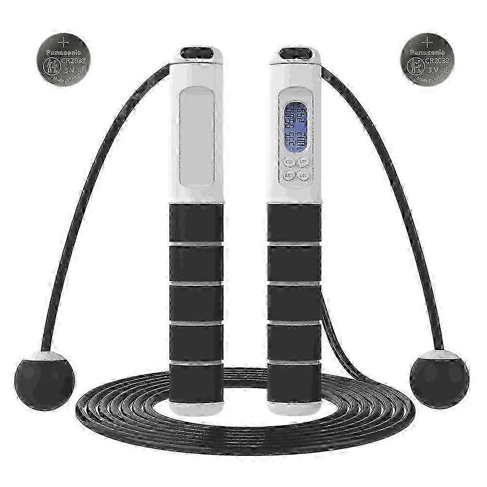Cordless Speed Jump Rope, Adjustable Length, Counter