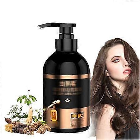 Shampooing Bai Hei Ke, Shampooing anti-chute Bai Hei Ke, Shampooing au ginseng japonais, Shampooing volume multi-usages, pour tous les types de cheveux
