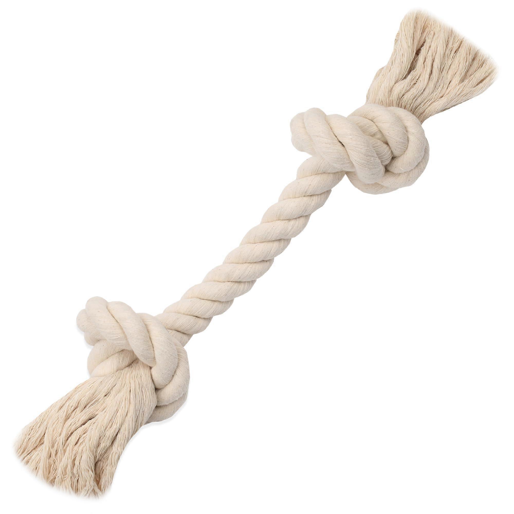 Tough White Dog Toys for Teething Puppies, Durable Rubber Chew Toys, Large Size, Non-Toxic Material