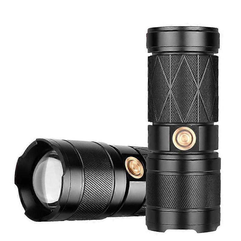 Mini Long-range Strong LED Flashlight White Laser