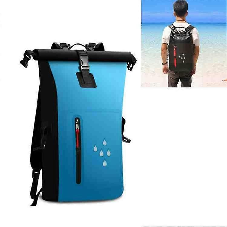 25L Waterproof Backpack Waterproof Bucket Bag With Reflective Strip