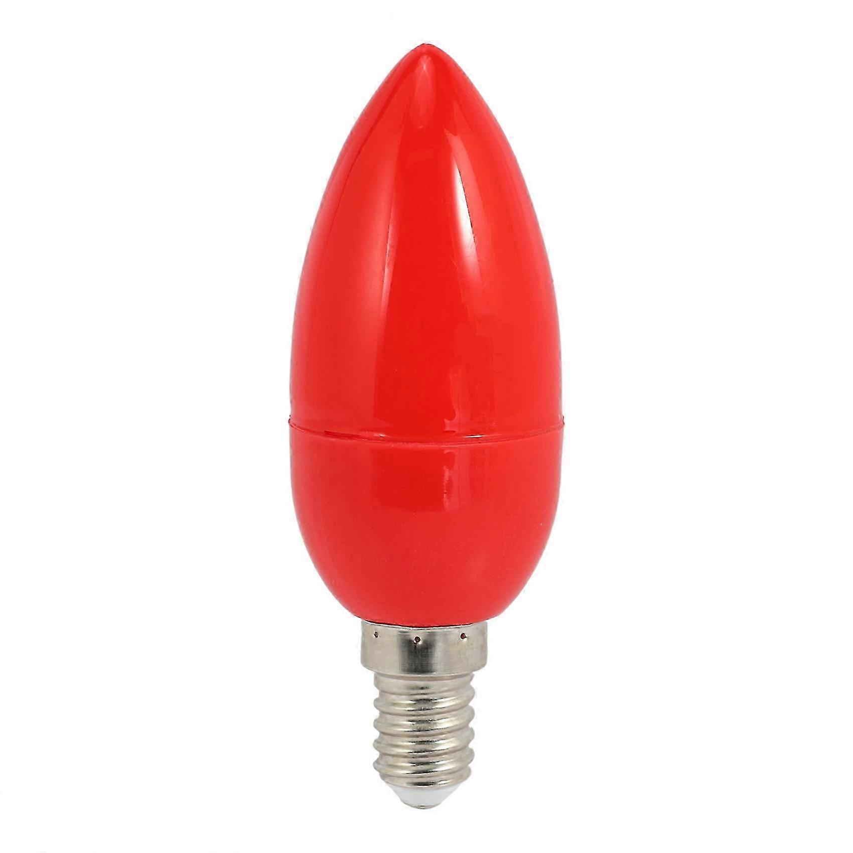 LED Candle Light, Red Fortune Lamp God Lights, Energy Saving, E14 Base