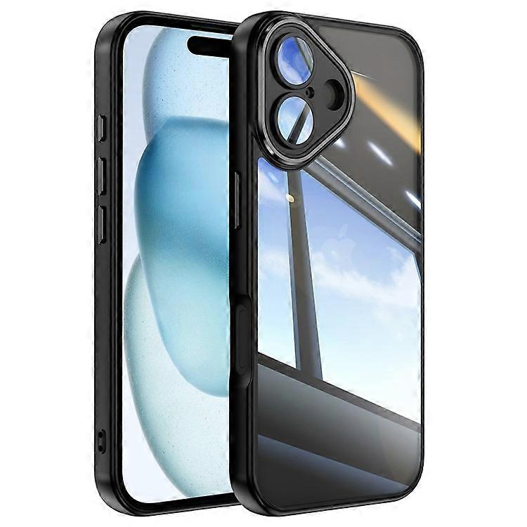 Compatible For iPhone 16 Plus Case Drop-Proof TPU + Acrylic Protective Phone Cover