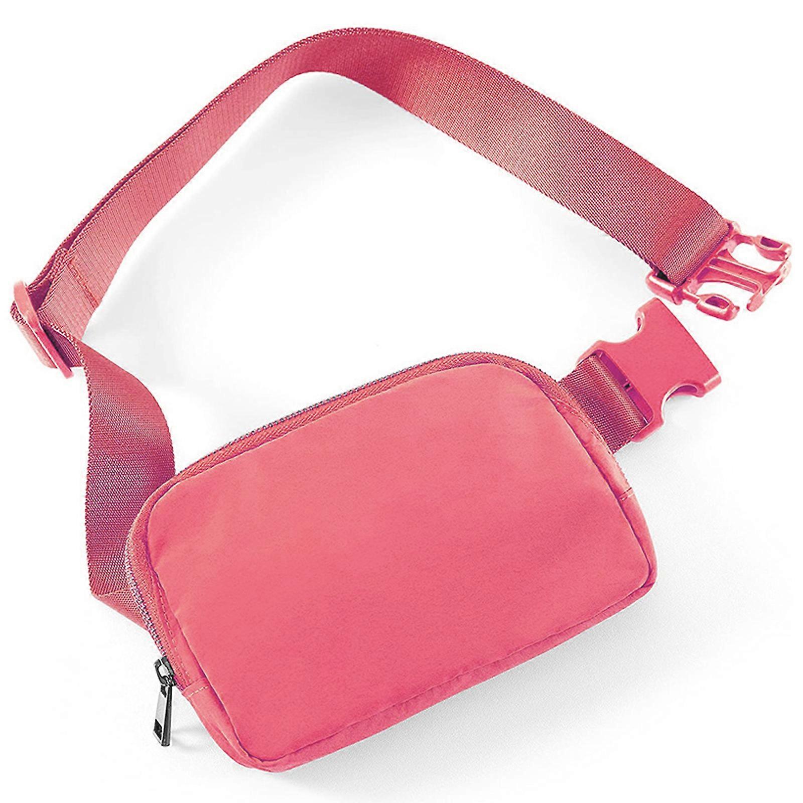 Bolsa de cintura de nylon versátil com opções de cores fofas