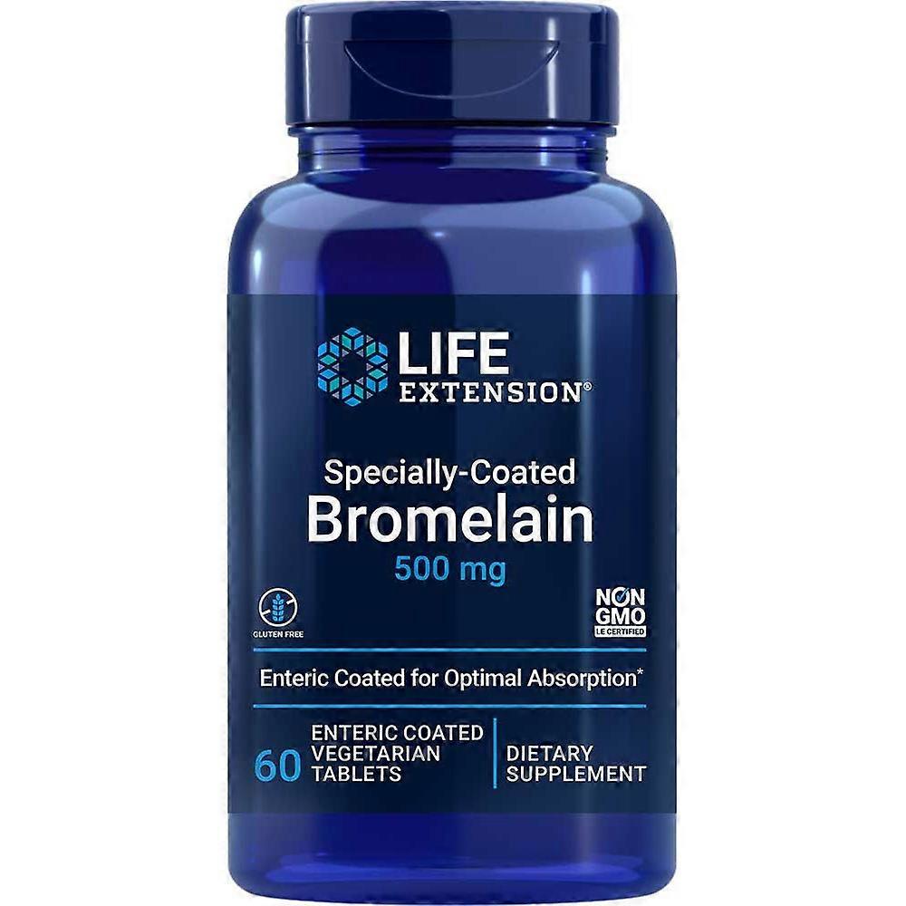  Life Extension specially coated bromelain 500 mg 01203