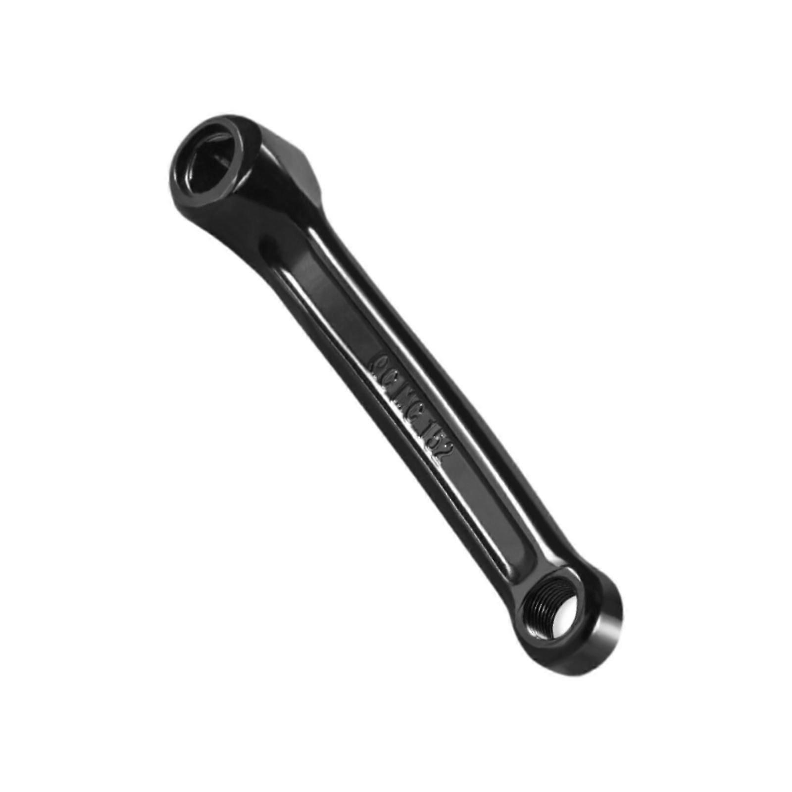 الدراجة اليسرى ذراع الكرنك قوي الملحقات السوداء استبدال قطع غيار الدراجة المحمولة 152 مم