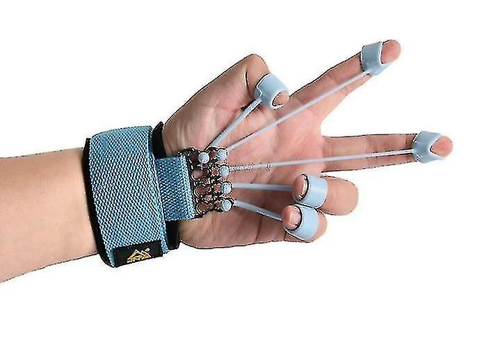 Finger Gripper Strength Trainer Extensor Exerciser Finger Flexion And Extension Training Device With