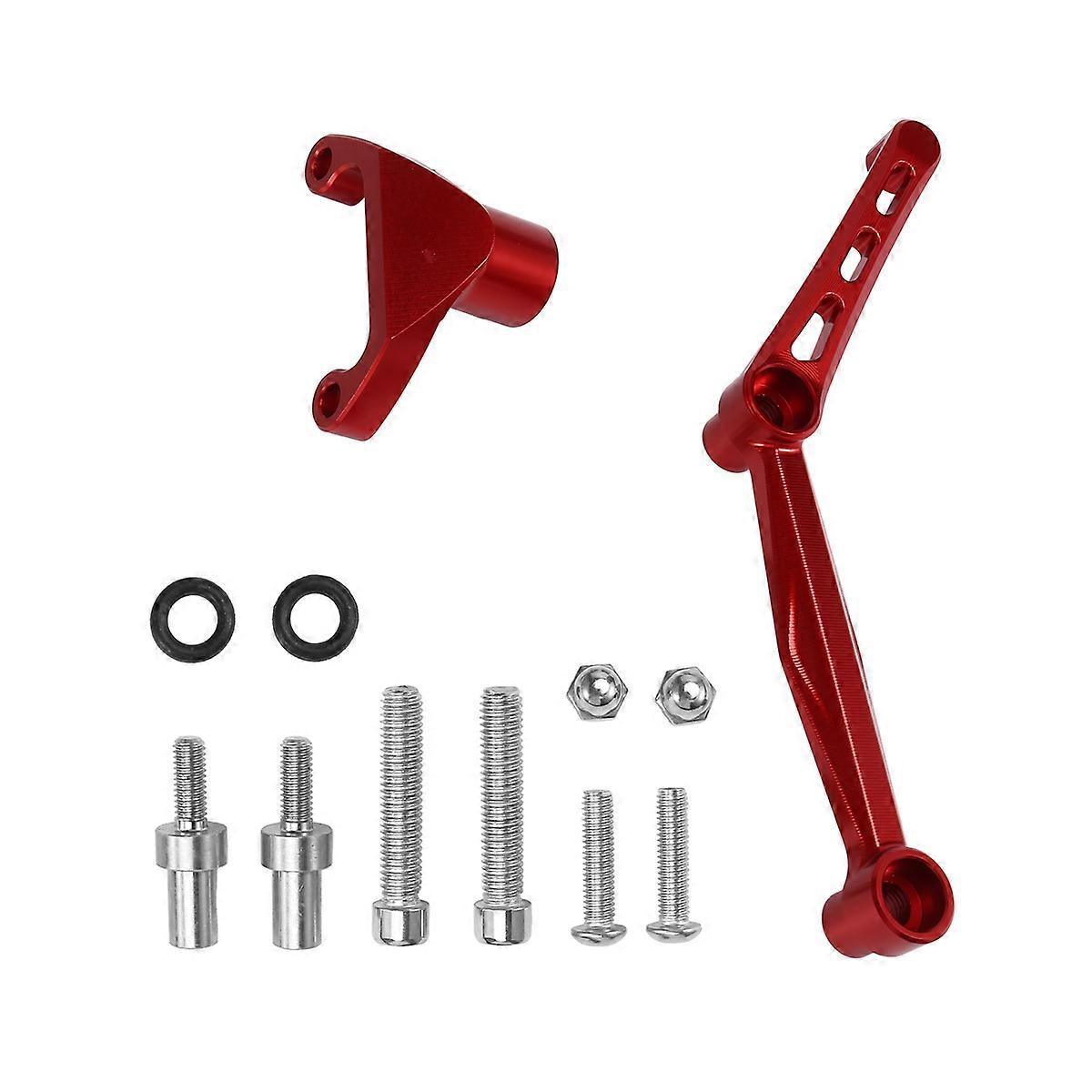 Motorcycle Steering Stabilizer Damper Mounting Bracket Kit for 937 950 2021-2024 Red