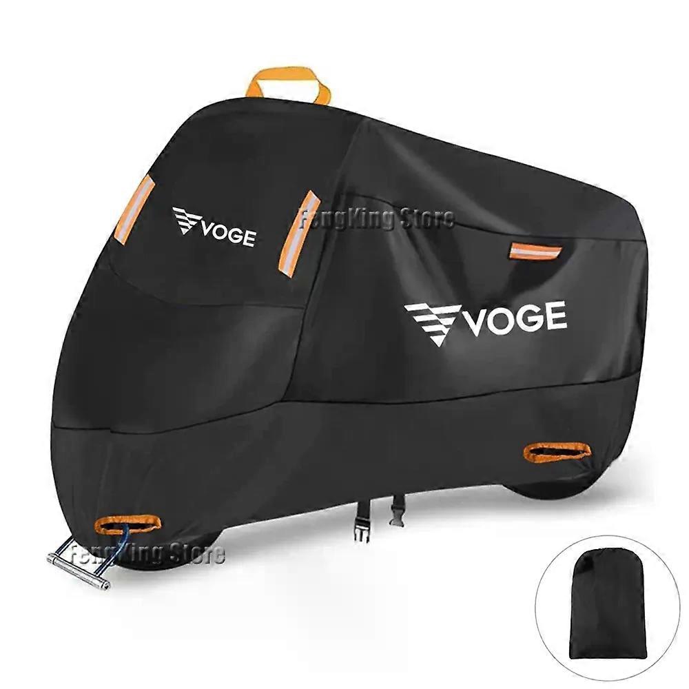 Applies toMotorcycle Cover UV Protection Dustproof Snowproof Outdoors Motorcycle Waterproof Cover For Voge 500DS 650DS 500 650 DS