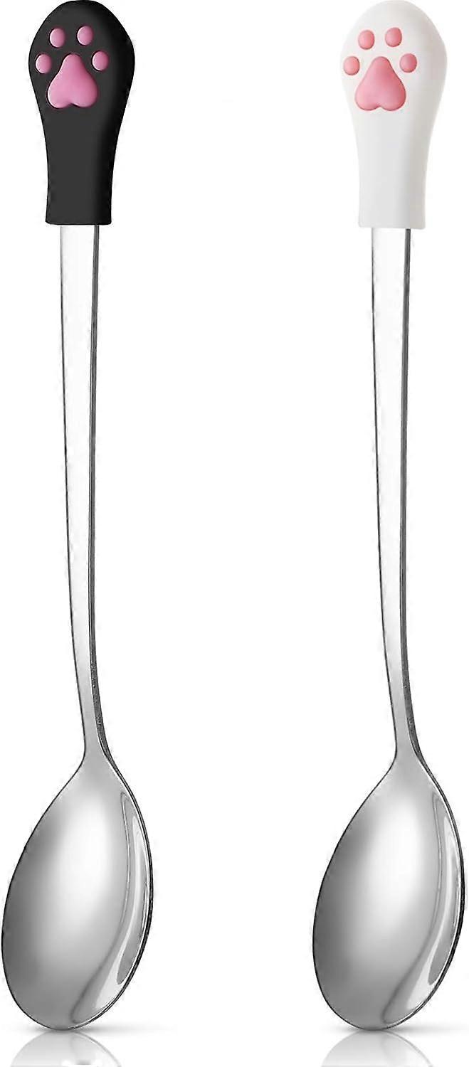 Pet Spoon, Stainless Steel, Long Handle, Precise Serving